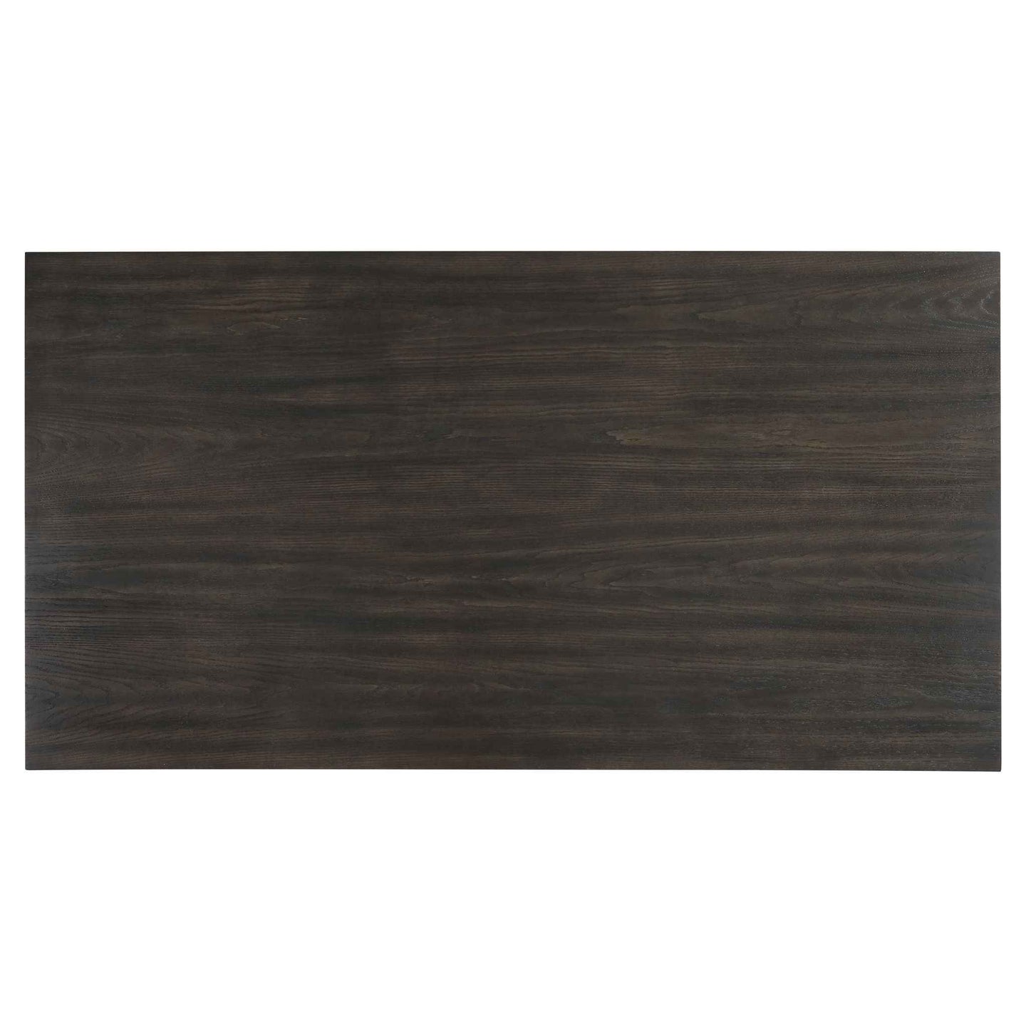 Plateau - 78" Rectangle Dining Table - Top & Base - Dark Brown