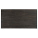 Plateau - 78" Rectangle Dining Table - Top & Base - Dark Brown