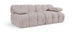 Orin - Velvet Performance Fabric Upholstered 2 Piece Modular Sofa