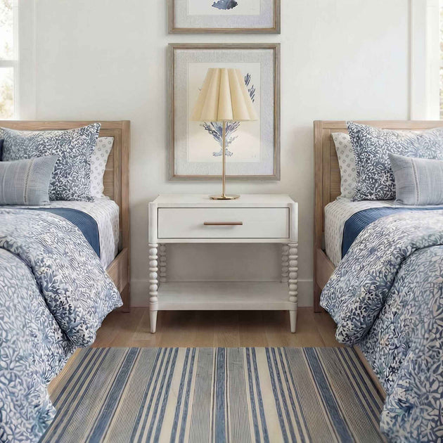 Bales - Side Table - Off-White