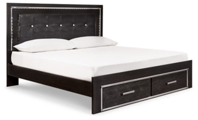 Kaydell King Panel Bed with Storage