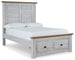 Haven Bay Panel Bed with Footboard Storage - Furniture Depot (7798060220664)