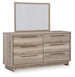 Hasbrick Dresser and Mirror