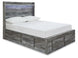 Baystorm Full Panel Bed with 4 Storage Drawers