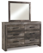 Load image into Gallery viewer, Wynnlow Full Crossbuck Panel Bed 6 Pc Set (Bed,Dresser,Mirror &amp; x1 Night Stand)