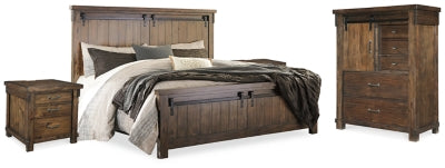Lakeleigh Queen Panel Bed, Chest and 2 Nightstands