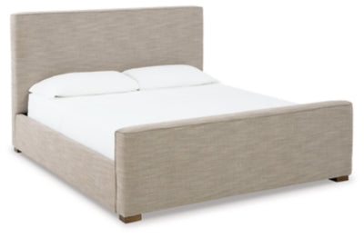 Dakmore California King Upholstered Bed - Furniture Depot