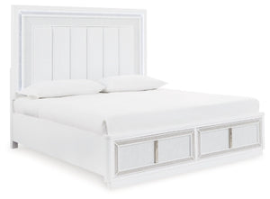 Chalanna King Upholstered Storage Bed