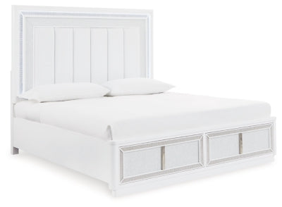 Chalanna California King Upholstered Storage Bed