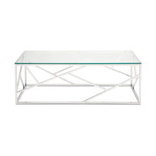 Load image into Gallery viewer, Elegant Carole Tempered Glass Coffee Table