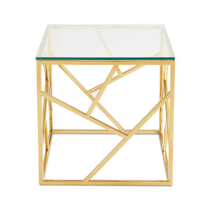 Carole Gold End Table