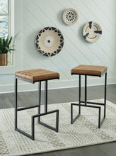 Load image into Gallery viewer, Strumford Bar Height Bar Stool (Set of 2)