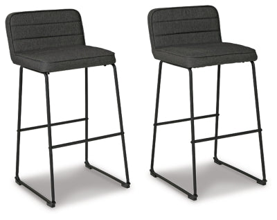 Nerison Bar Height Bar Stool (Set of 2)