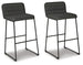 Nerison Bar Height Bar Stool (Set of 2)