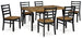 Blondon Dining Table and 6 Chairs (Set of 7)