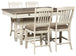 Bolanburg Counter Height Dining Table with 4 Barstools