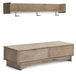 Oliah Bench with Coat Rack