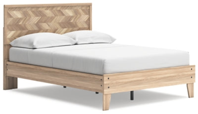 Battelle Full Panel Platform Bed