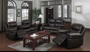 Emily Air Leather Recliner Sofa, Loveseat, chair