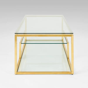 Barolo coffee table - Gold