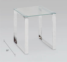 Load image into Gallery viewer, David End Table Silver