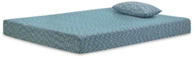 iKidz Blue Full Mattress and Pillow