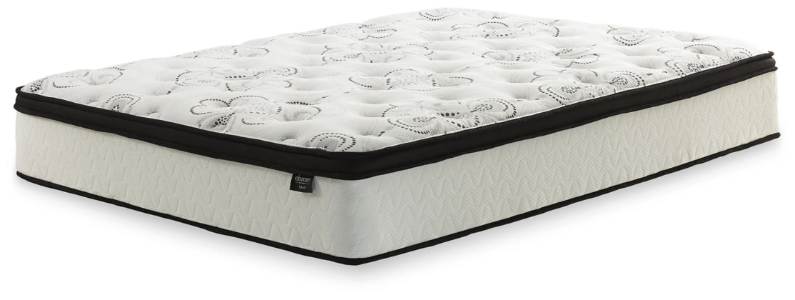 Chime 12 Inch Hybrid Queen Mattress in a Box Furniture Depot