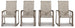 Beach Front Sling Arm Chair (Set of 4)