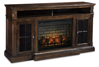 Roddinton 72'' TV Stand with Electric Fireplace