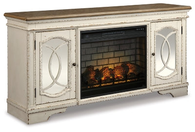 Realyn 74'' TV Stand with Electric Fireplace