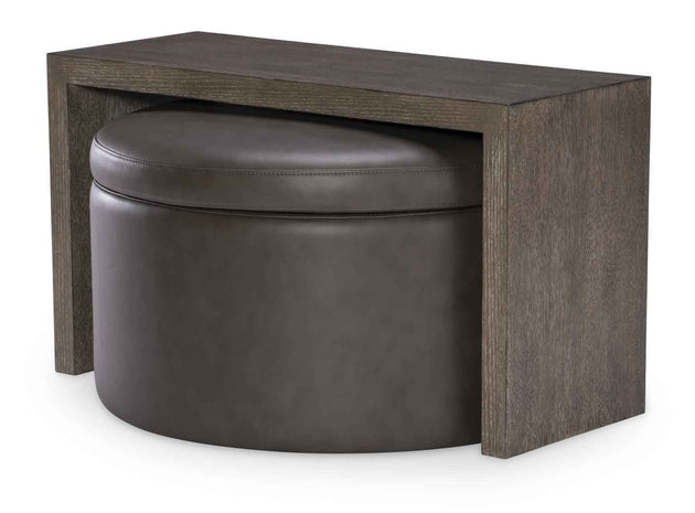 Luna Ravello - Swivel Ottoman On Casters
