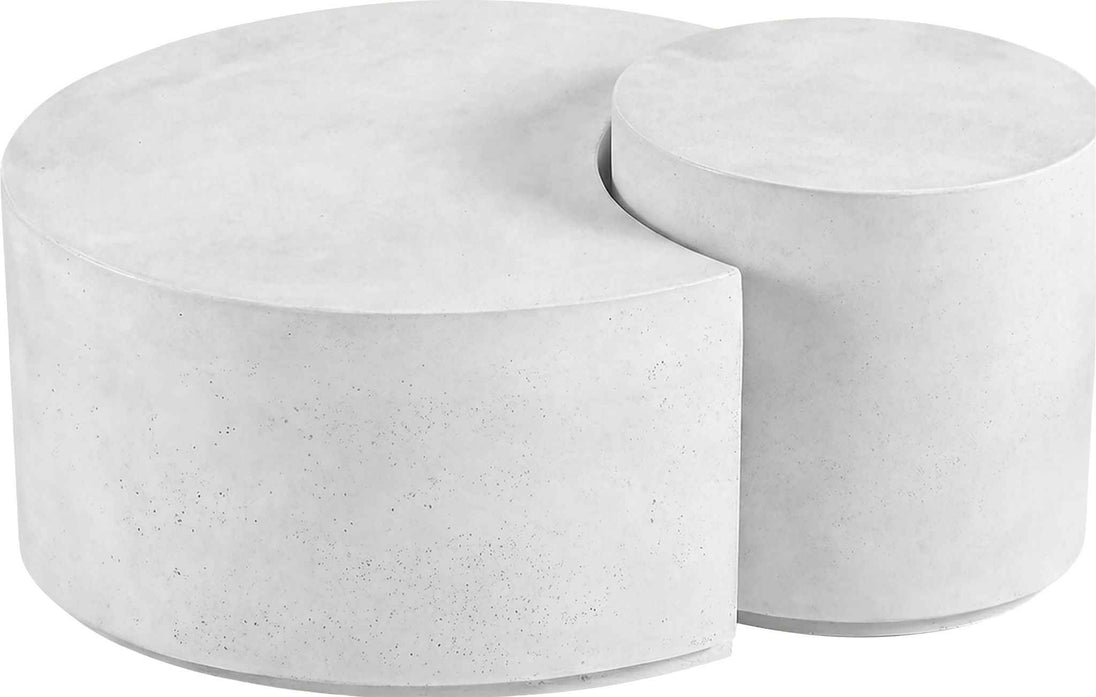 Imperia - Concrete Indoor / Outdoor Coffee Table - White