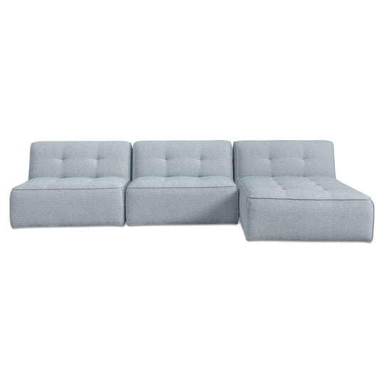 Sunseeker - 3 Piece Outdoor Lounge - Light Blue