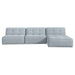 Sunseeker - 3 Piece Outdoor Lounge - Light Blue