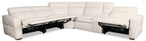 MS - Vann Six-Piece Power Sectional - White