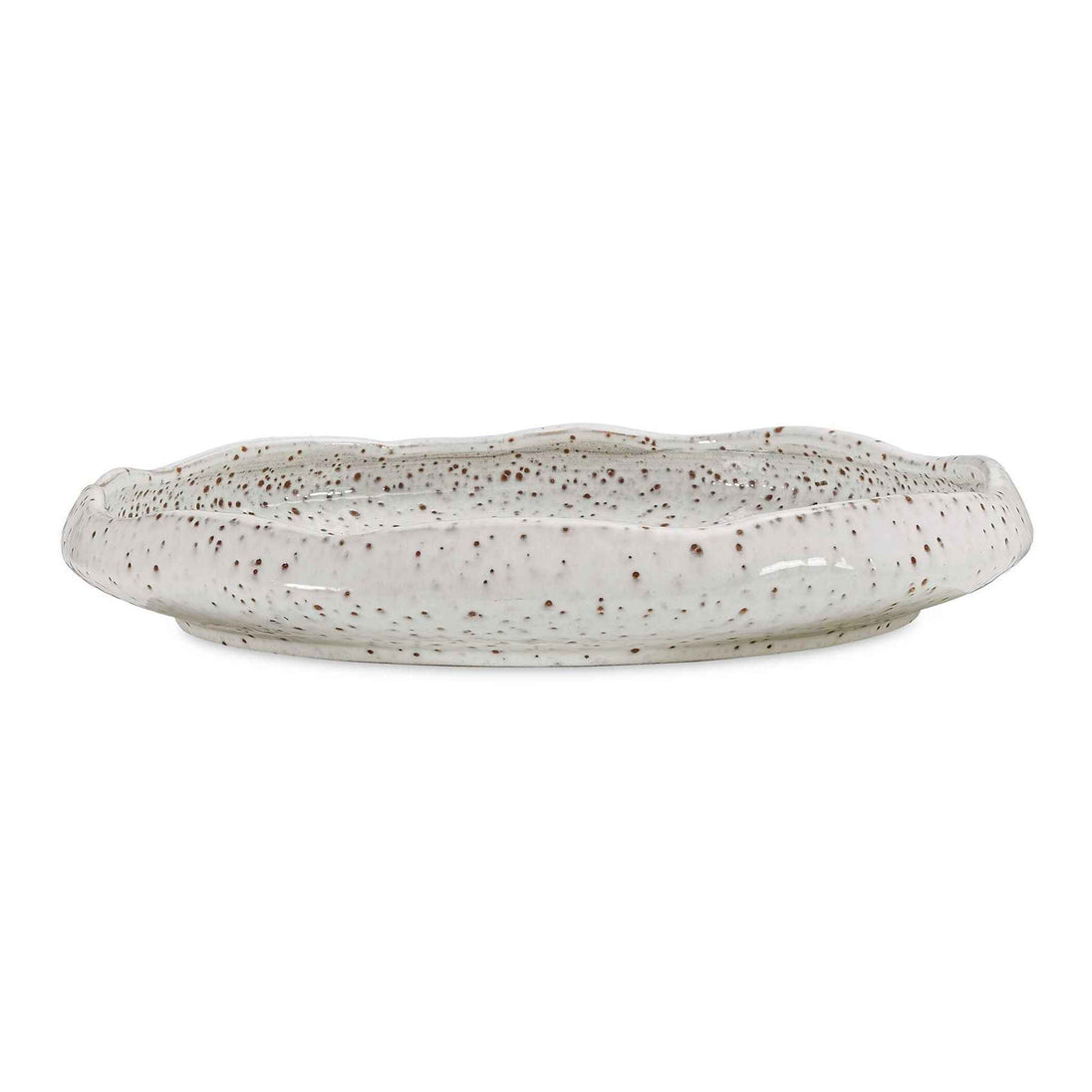Stardust Ripple - Indoor-Outdoor Bowl - White