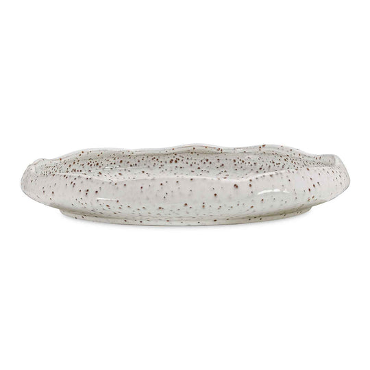 Stardust Ripple - Indoor-Outdoor Bowl - White