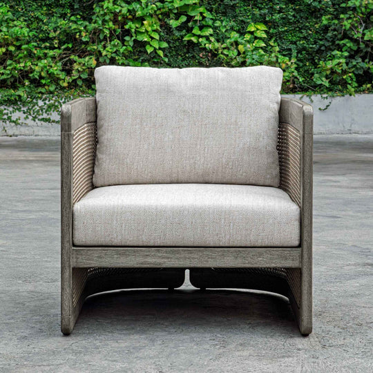 Dartmoor - Outdoor Barrel Chair - Weathered Gray