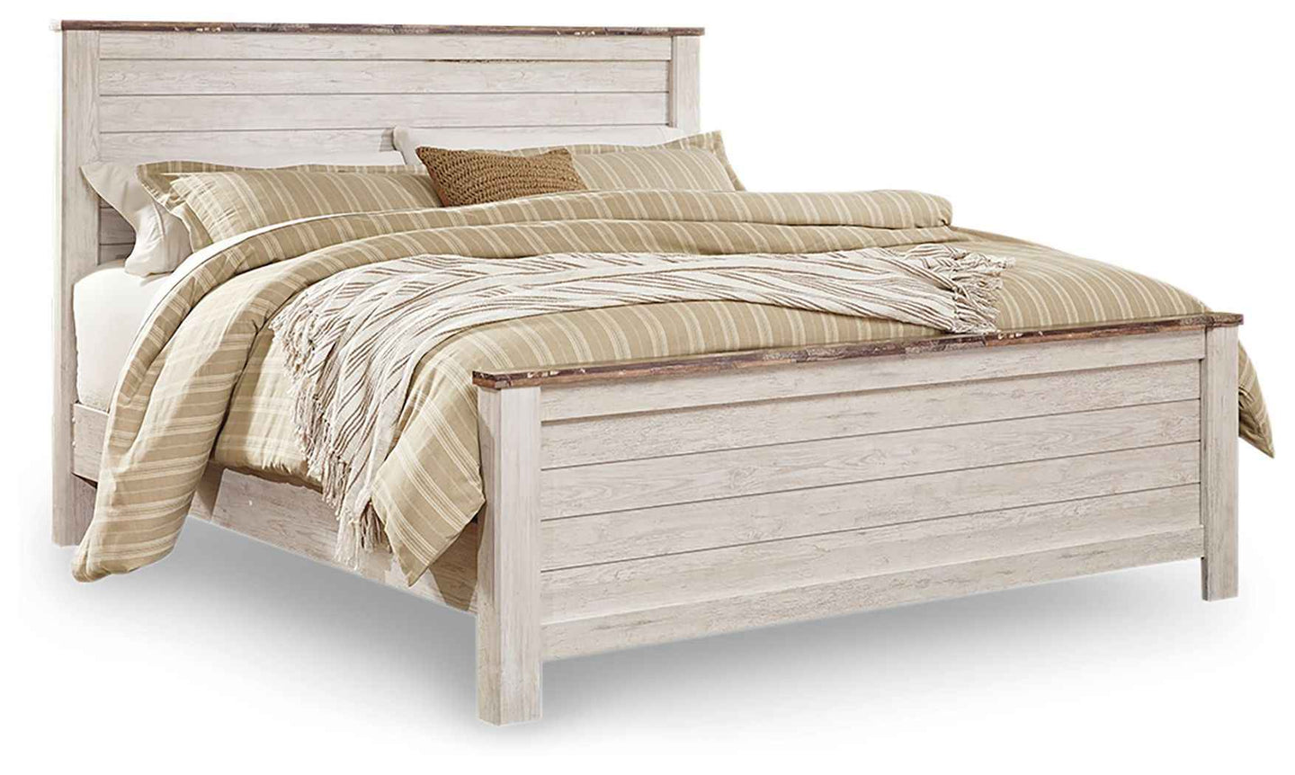 Willowton - Panel Bed