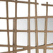 Golden Intersection - Mirrored Wall Decor - Brass