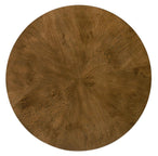 Melange - Mulholland Round End Table - Dark Brown