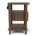 Delia - Accent Nightstand - Nouveau Walnut