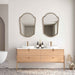 Naomi - Mirror - Antique Brass