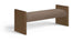 Hickory - Fabric Upholstered Bench - Brown Frame