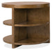 Melange - Mulholland Round End Table - Dark Brown