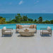 Borneo - Outdoor Sofa - Brown / Oyster White