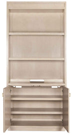 Marlowe - Bookcase - Polished Limestone