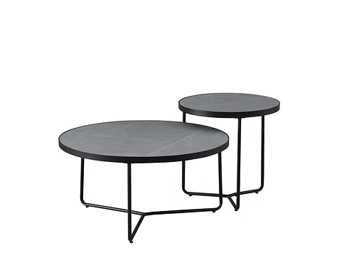 Artemis Duo Armani Grey Coffee Table Collection