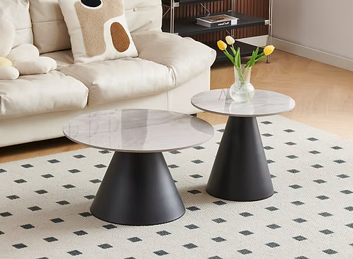 Aria Duo Armani Grey Coffee Table Collection