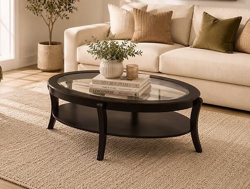 Lumen Arc Oval Coffee Table Collection